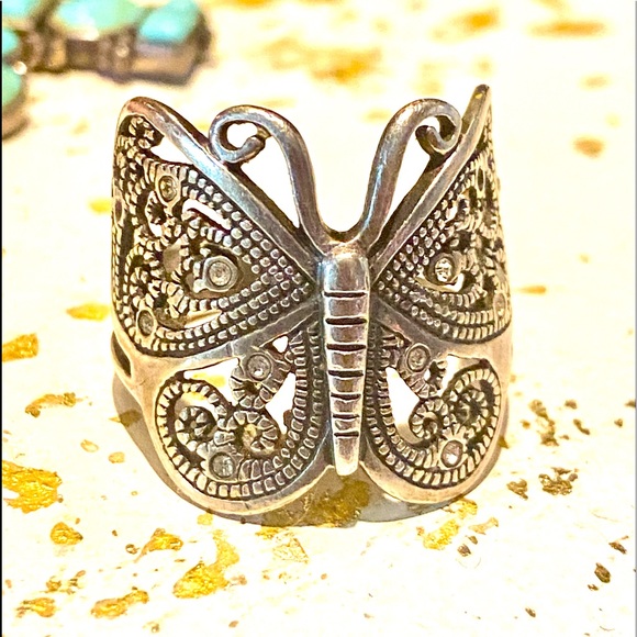 Vintage 🔥 90s Butterfly Ring